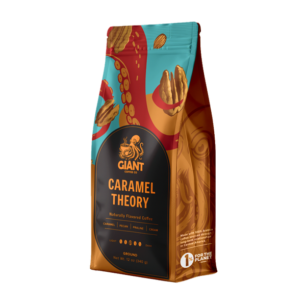 The Interchange Killsとcaramel guerrilla Caramel Theory Flavored Coffee | GIANT Coffee Co. – GIANT Coffee Co.